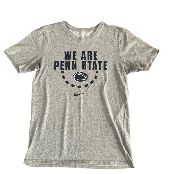 Nike Penn State T Shirt Grey Mens Small - Picture 1 of 5